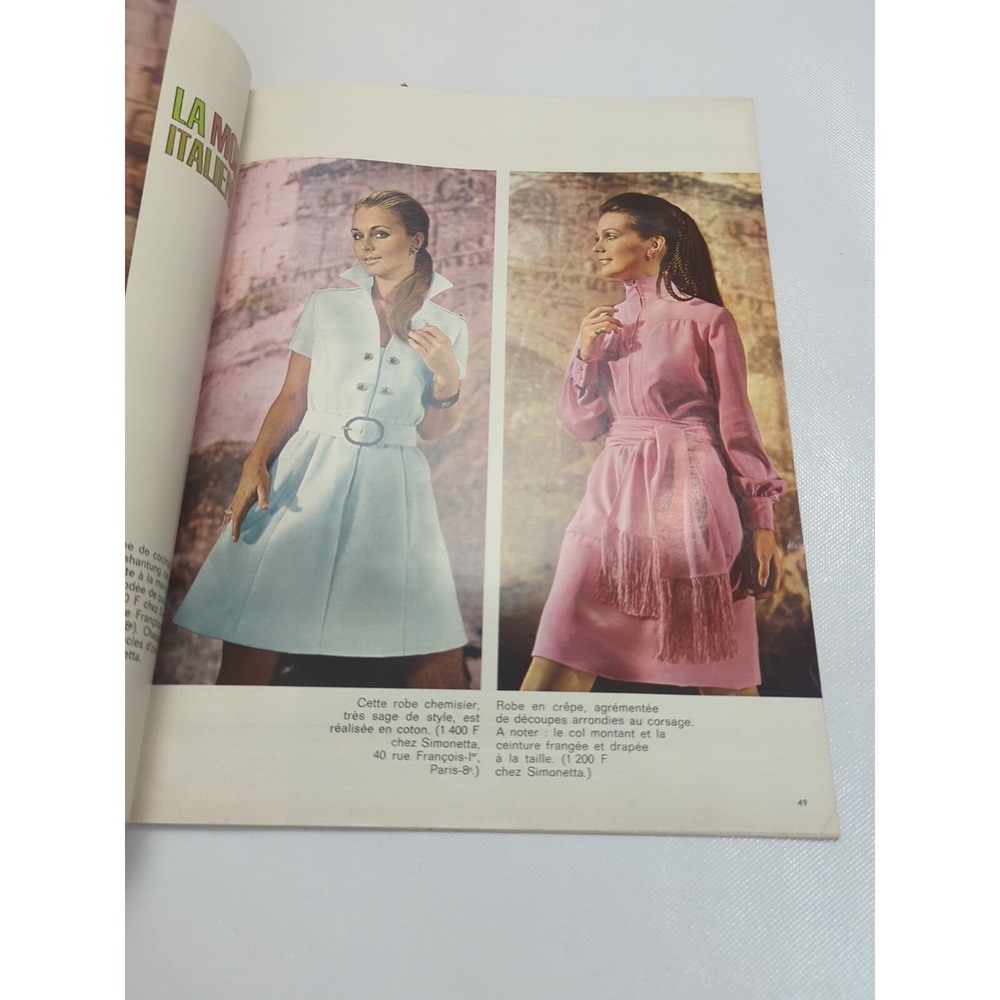 Jours De France Magazine 1970 No 786 Sheila Devant L'Amour Fashion News Daily - Picture 10 of 13